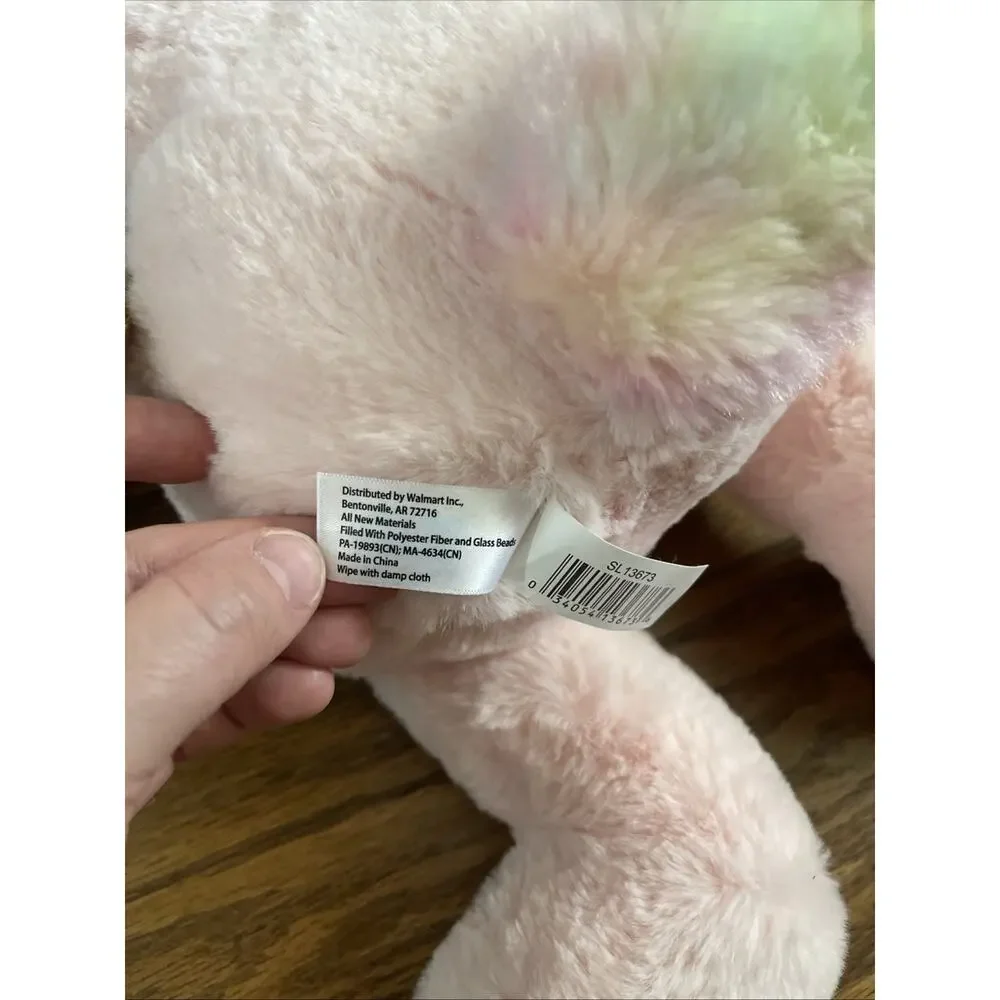 Kid Connection Pink Unicorn Pegasus Soft Plush Stuffed Animal Toy 12 Inch NEW
